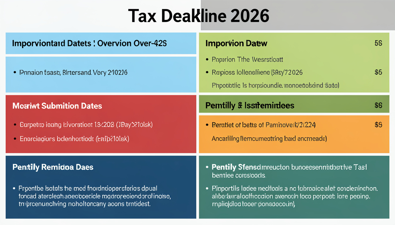 Tax Deadline 2026